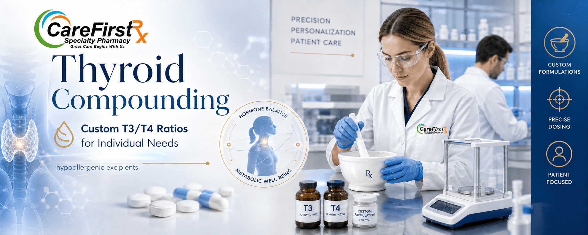 Thyroid compounding banner