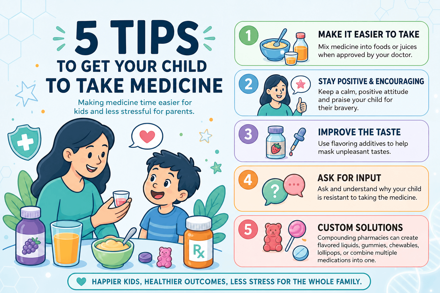 5 Tips to Get Your Child to Take Medicine