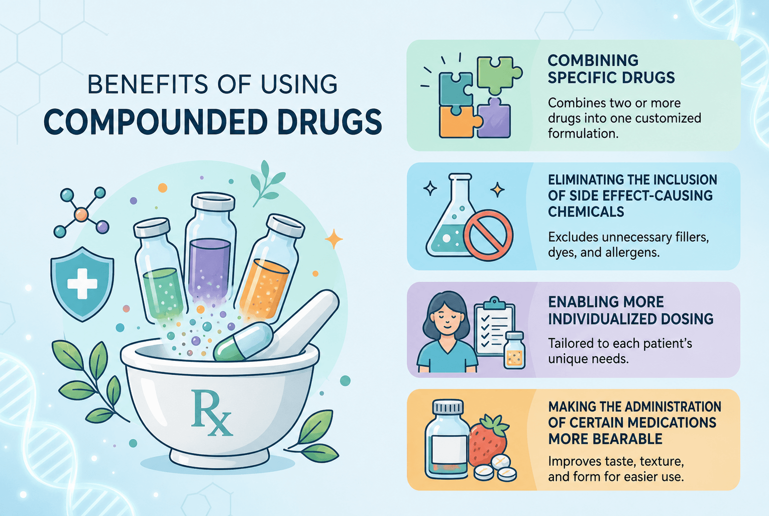 Benefits of using compounded drugs