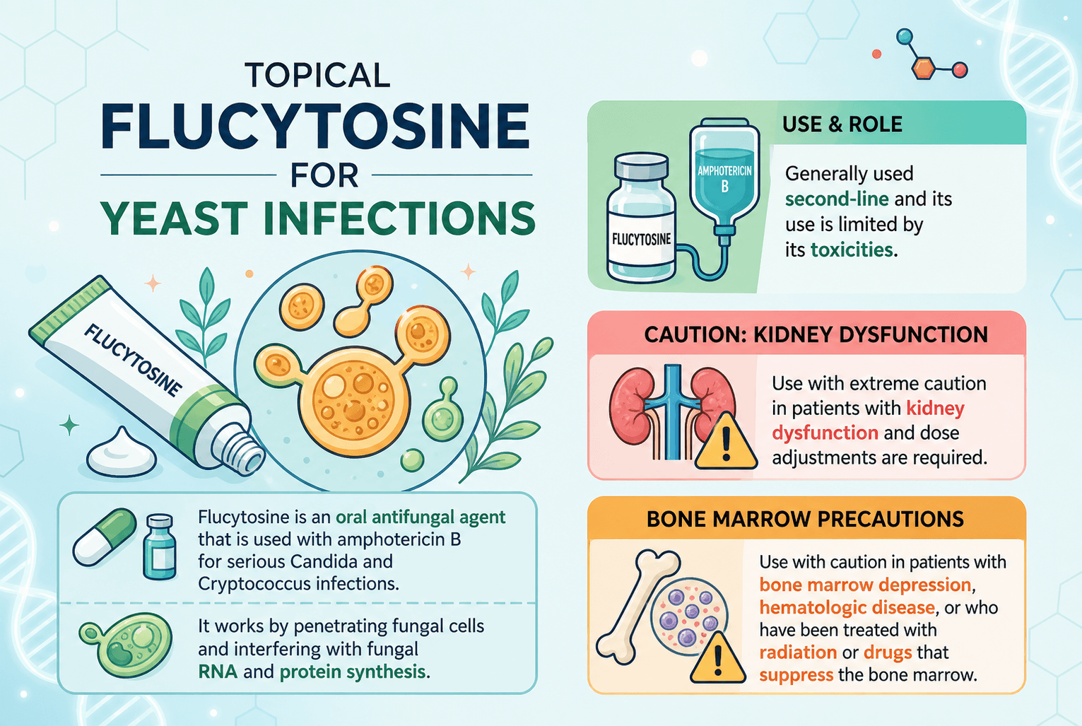 Topical Flucytosine for Yeast Infections