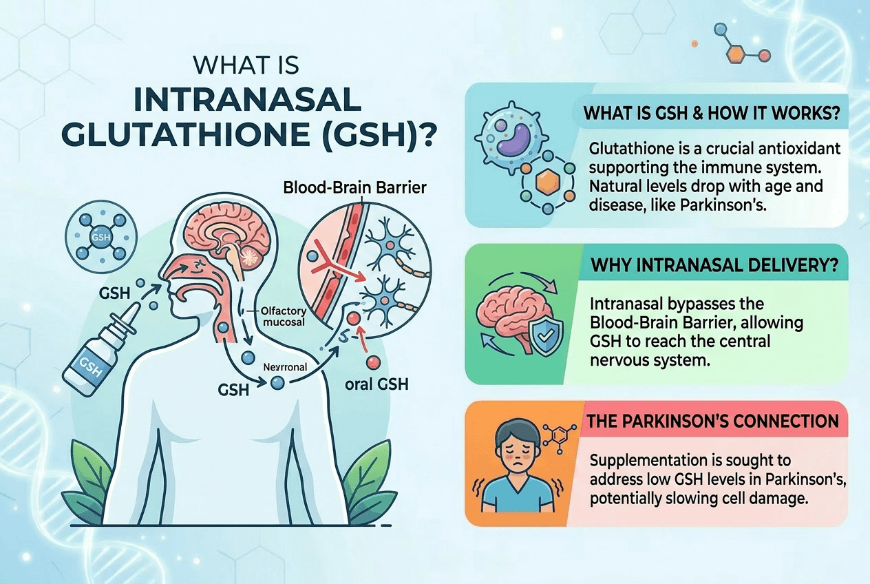 Intranasal Glutathione