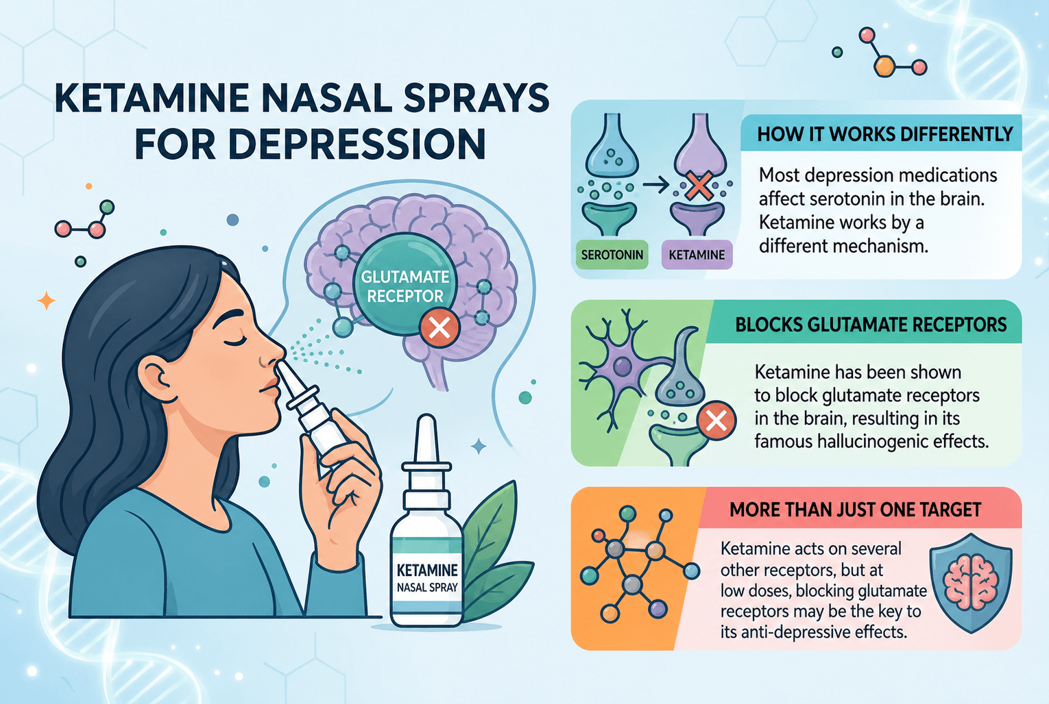 Ketamine Nasal Sprays for Depression