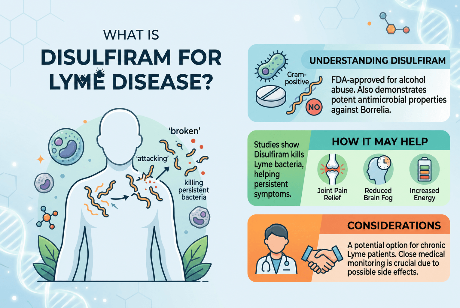 Disulfiram for Lyme Disease