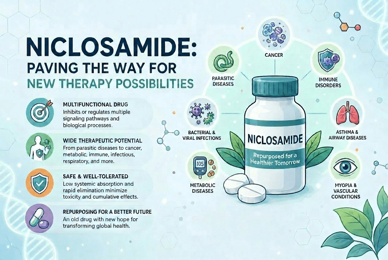 Niclosamide Paving the Way for New Therapy Possibilities