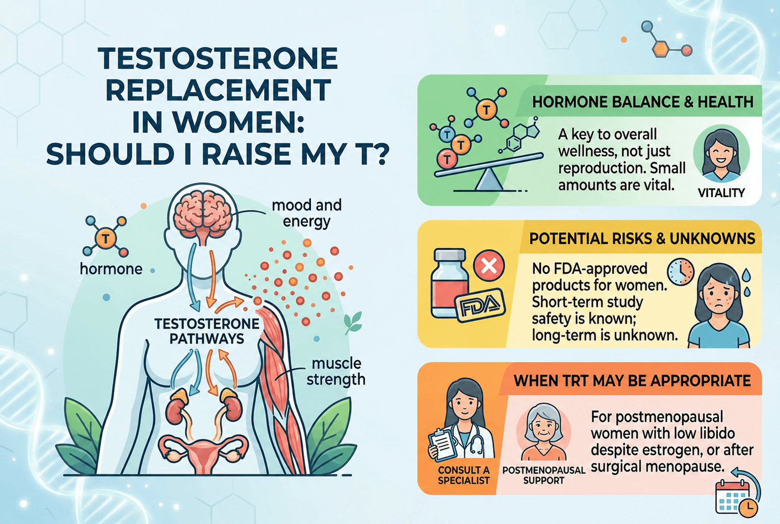 Testosterone Replacement in Women - Should I Raise My T?