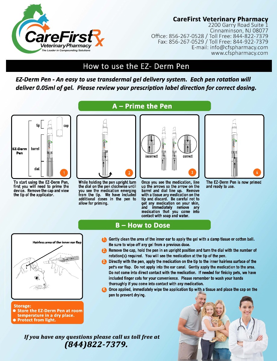 EZ Derm Pen instructions