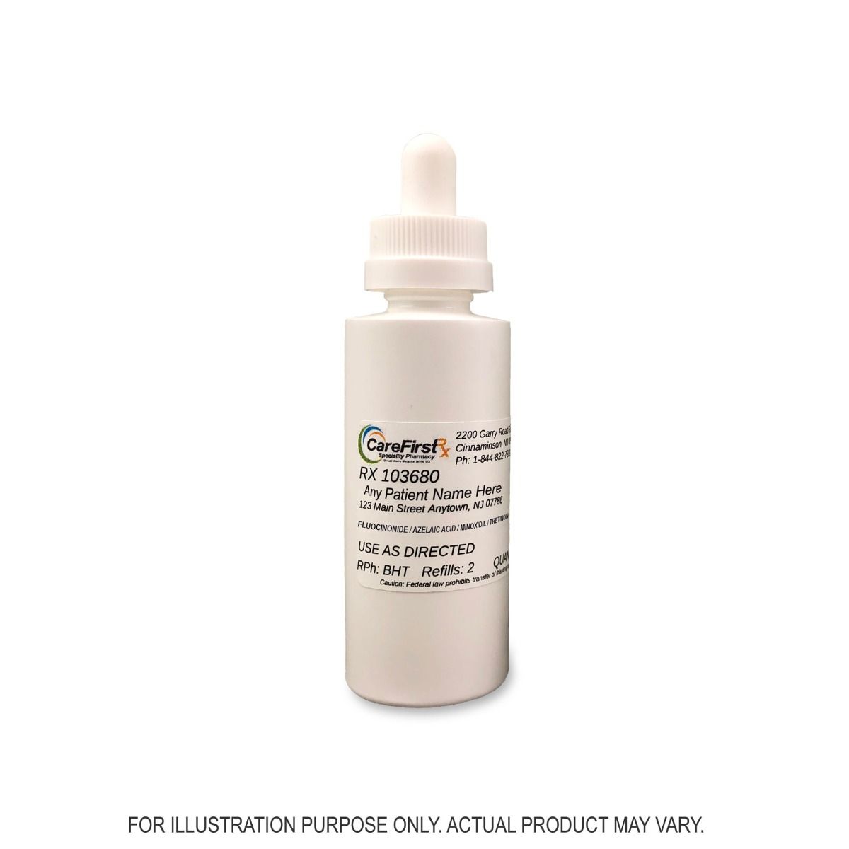 Fluocinonide / Azelaic Acid / Minoxidil / Tretinoin Shampoo Compounded