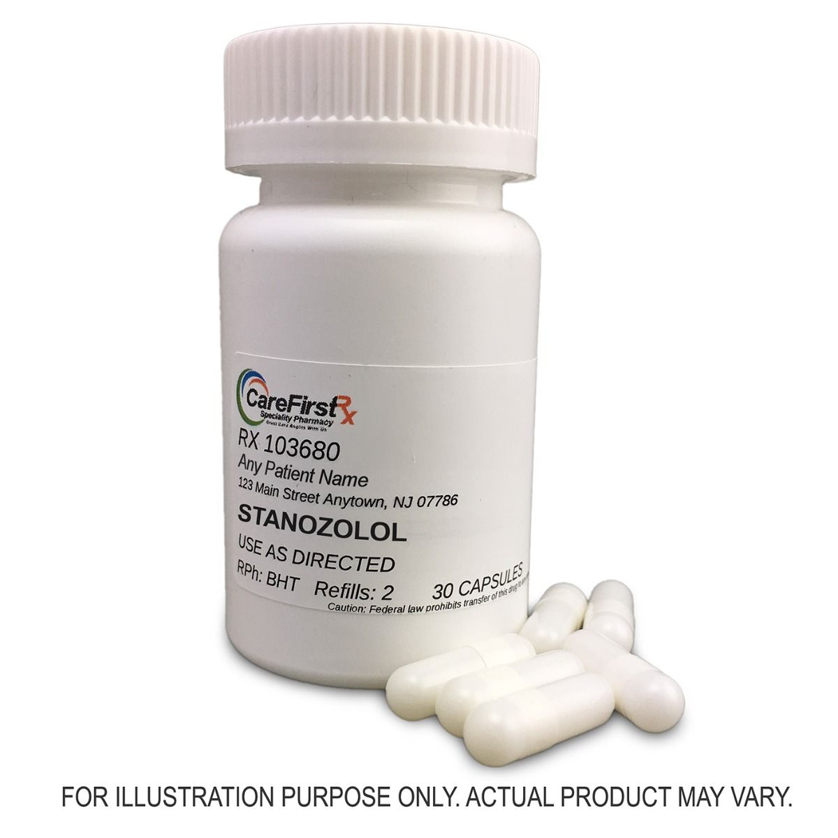 Stanozolol Capsules Compounded