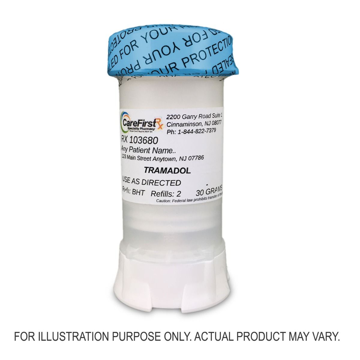 Tramadol Topi-TASTE Compounded