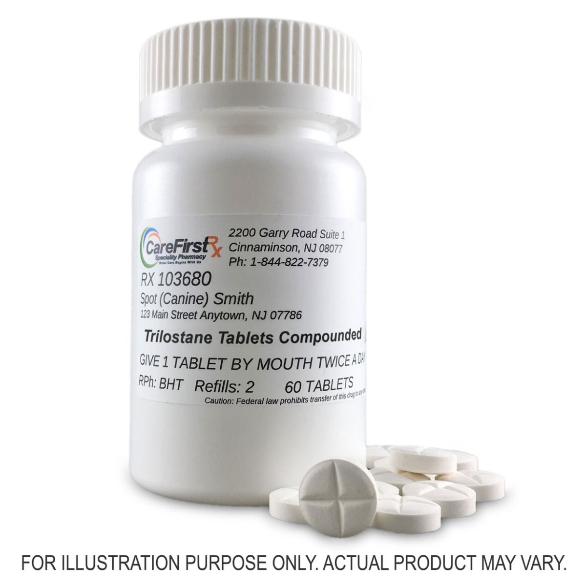 Trilostane Tablets Compounded